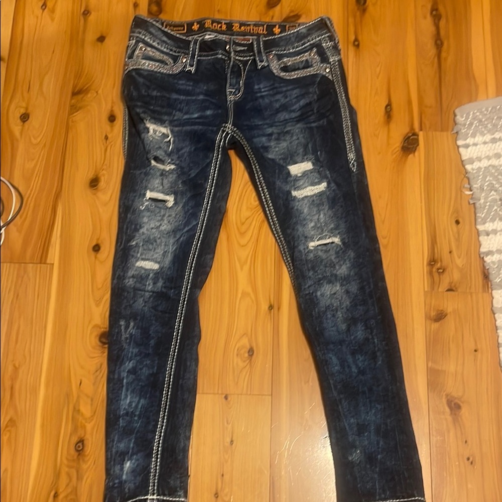 Rock Revival Women's Blue Jeans